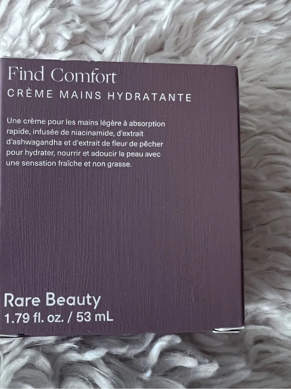 Rare Beauty Find Comfort Hydrating Body Lotion & Hand Cream.